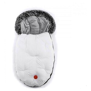 Baby Monsters Baby Monsters Footmuff Everest Junior 51 x 105 cm Polyester blanc