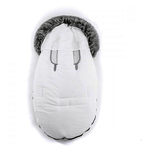 Baby Monsters Baby Monsters Footmuff Everest Junior 51 x 105 cm Polyester blanc