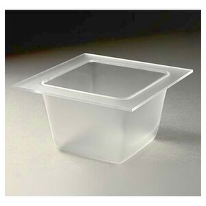 Rosseto Rosseto Insurance scale Square 13 x 13 cm - Height 8 cm - Frosted Acrylic Glass - Model SST1500