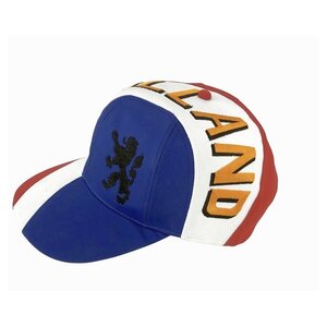 Pet Rood/wit/blauw Cap Holland - Feestartikelen voor EK/WK Voetbal