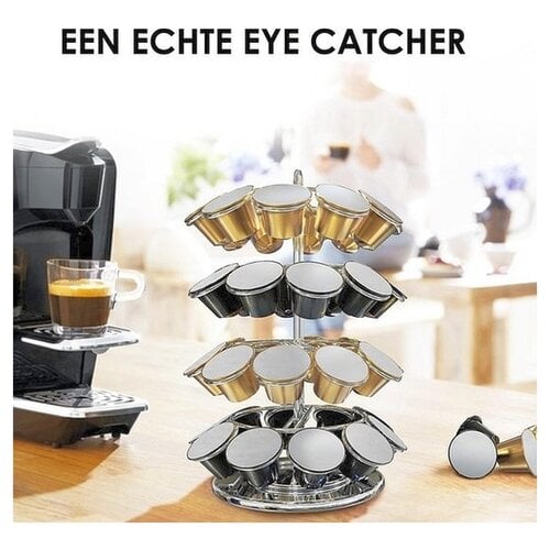 Nespresso® Kapselhalter für 40 Tassen | 360° drehbar