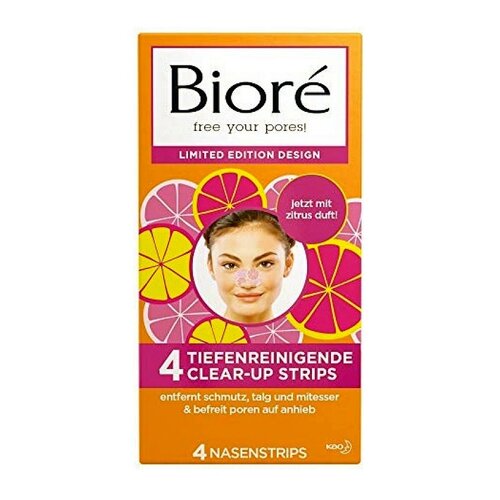 Bioré Diep Reinigende Neusstrips | 4 stuks