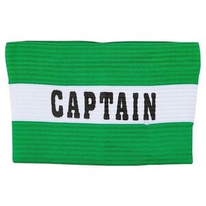 Precision Fascia da capitano Capitano Verde/Bianco Senior Precision Fascia da capitano Capitano Verde/Bianco Senior