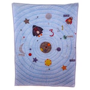 Bizzi Growin Coperta per neonati 110 x 130 cm Cotone Blu