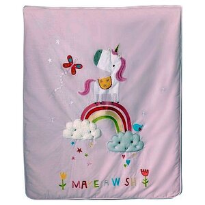 Bizzi Growin Spri Unicorn Girls 140 cm Cotton Pink