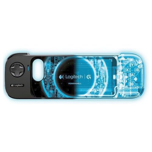 Logitech Powershell Controller für Iphone 5, Iphone 5S oder iPod Touch (5E Gen) – Schwarz