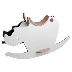 Sebra I Rock Rhino Cavallo a dondolo - Grigio/Bianco