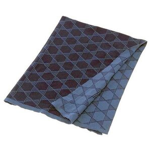 Kocyk dziecięcy Smallstuff Dzianinowy w gwiazdki 70 x 100 cm Niebieski