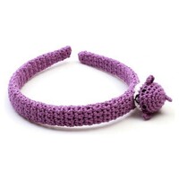 Naturzoo Hair Band / Diadem pour bébé Narwal Purple