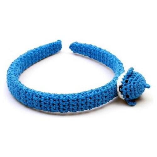 NatureZOO Naturzoo Haarband / Diadem für Baby Narwal Blau