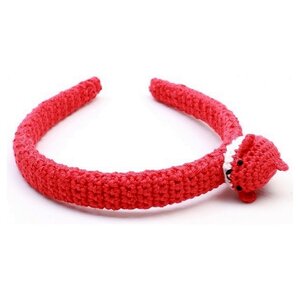 NatureZOO Diadema NatureZOO / Diadema para bebé Narval Rojo NatureZOO Diadema NatureZOO / Diadema para bebé Narval Rojo