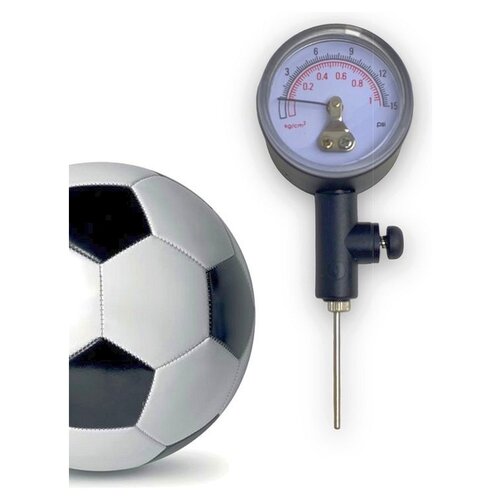 Ball pressure monitor with valve 11 cm