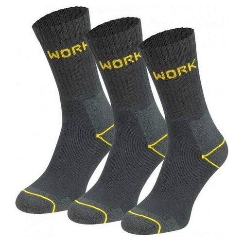 Boru Work socks p/3 | Size 46/47 | Black