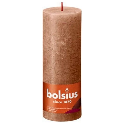 Bolsius Bolsius Kerzenständer Creamy Caramel Ø68 mm - Höhe 19 cm - Caramel - 85 Brennstunden