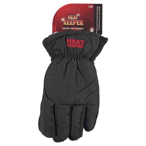 Heat Keeper Sports Men Gloves Black Size S/M