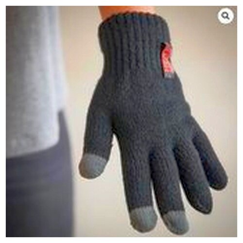 Gardien de chaleur nvt hommes gants à écran tactile de taille noire l