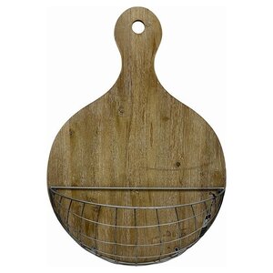 Countryfield Mensola da parete Countryfield con cestino | 78 x 45 x 20 cm Countryfield Mensola da parete Countryfield con cestino | 78 x 45 x 20 cm