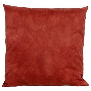 Non Branded Markenloses Kissen Palladium 60 x 60 x 10 cm Textil Rot