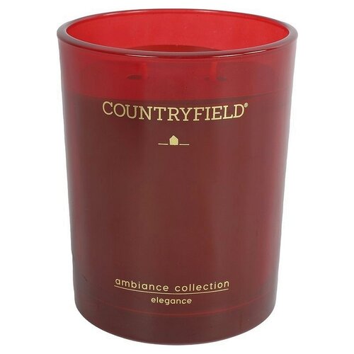 Countryfield Countryfield Duftkerze Elegance - Rot - Höhe 8 cm - Ø 6,5 cm
