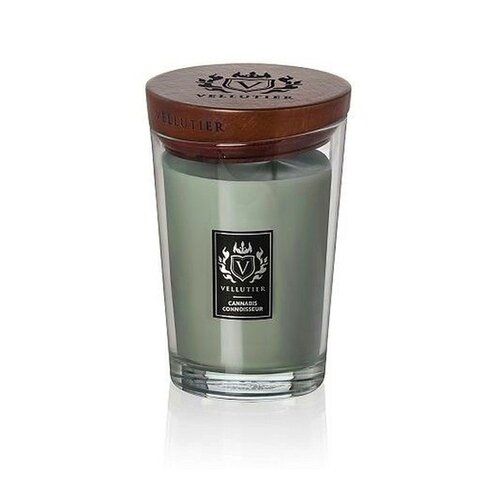 Vellutier Vellutier scented candle Large Cannabis Connoisseur - 16 cm / Ø 11 cm