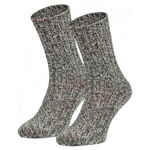 6 pairs of Norwegian socks - Norweger - Gray - Size 43-45