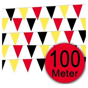 Flaggenlinie 100 Meter - Belgien Fußball-Weltmeisterschaft