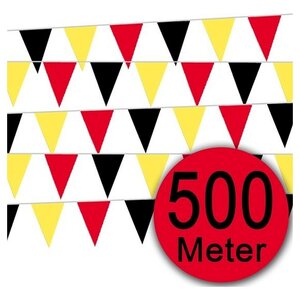 Flaggenlinie 500 Meter - Belgien Fußball-Weltmeisterschaft