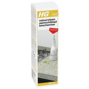 HG HG Natural Stone Counter Top Protector - 100 ml - y compris le tissu non fluffy