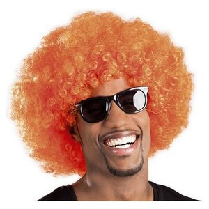 St. Wig Afro Orange