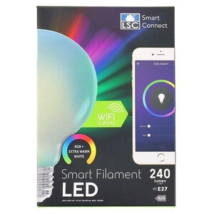 LED LAMP SMART FILAAMENT MULTI 240 LUMEN