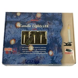Magische LED -Kerzenlichter | 10 Lichter