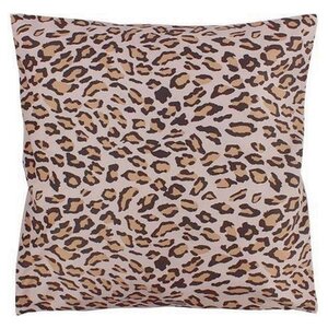 Cushion cover Panther print | 45 x 45 | Brown