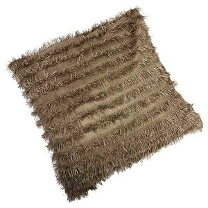 Cushion cover with fringes 45 x 45 cm | Taupe