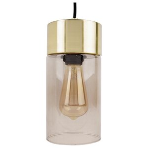 Leitmotiv Leitmotiv Pendant lamp Lax 24.5 x 12 cm Gray - Metal & Glass