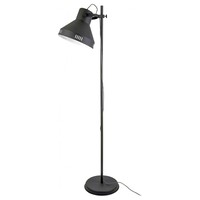 Leitmotiv -Stehlampe um 180 cm - Eisenschwarz abgestimmt