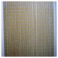 Lesli PVC Fly rideau / rideau de porte beige 100 x 220 cm