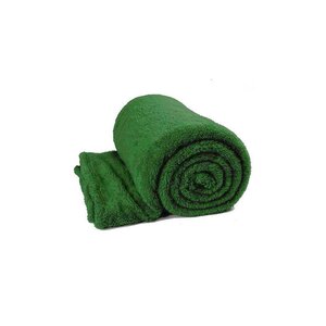 Plaid vivant unique en pelouse vert foncé 150x200cm