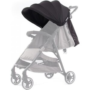 Baby Monsters Capottina per passeggino Baby Monsters Kuki Textile Black Baby Monsters Capottina per passeggino Baby Monsters Kuki Textile Black
