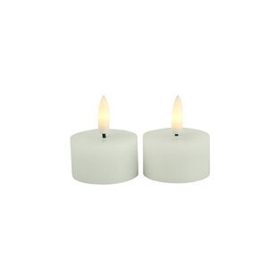 Set di 2 lumini Countryfield con LED Lyon - Bianco - 4 cm Set di 2 lumini Countryfield con LED Lyon - Bianco - 4 cm