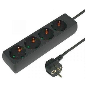 VB Extend Toma de corriente de mesa de 4 vías 1,5 m/2500W/Negro VB Extend Toma de corriente de mesa de 4 vías 1,5 m/2500W/Negro