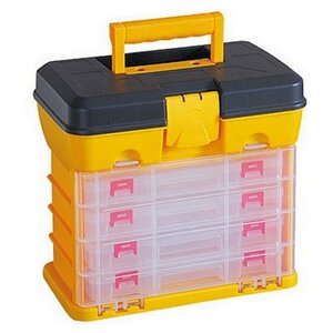 Plastic assortment box / storage box | Yellow