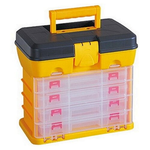 Plastic assortment box / storage box | Yellow