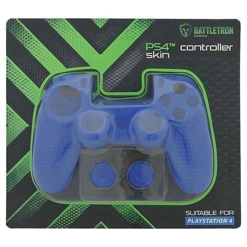 Battletron Skin Controller Bleu - adapté à la PS5