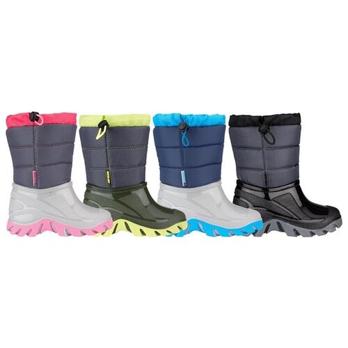 Wintergrip Wintergrip Snowboots - Size 28-29 - Unisex - Gray/Pink