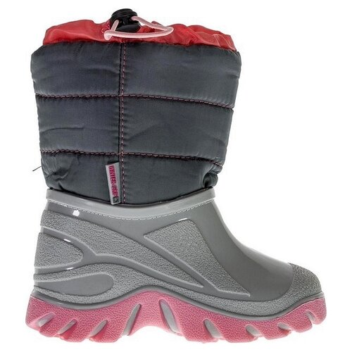 Wintergrip Wintergrip Schneestiefel - Größe 28-29 - Unisex - grau/pink