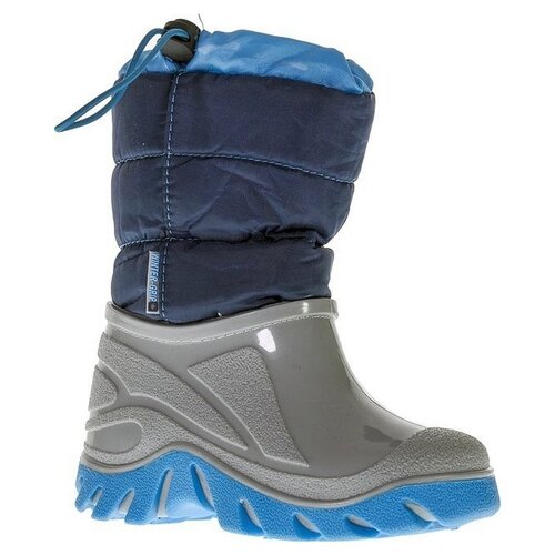 Wintergrip Wintergrip Snowboots - Taille 32-33 - Unisexe - bleu / gris