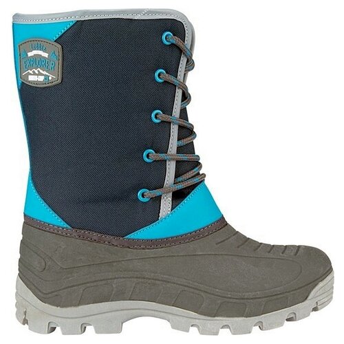 Wintergrip Wintergrip Snowboots - Size 29-30 - Unisex - Blue/Gray