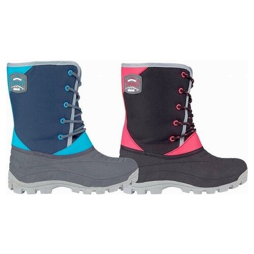 Wintergrip Wintergrip Snowboots - Taille 31-32 - Unisexe - bleu / gris