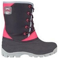Wintergrip Snowboots - Maat 27-28 - Unisex - zwart/grijs/roze
