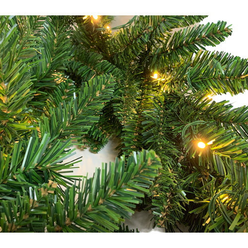 Royal Christmas Royal Christmas® Guirlande Washington 540 cm, y compris l'éclairage LED | Également adapté à l'extérieur